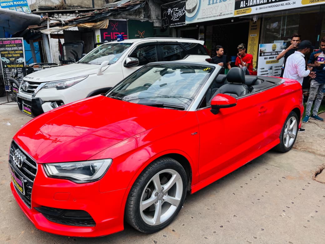 Audi A3 Convertible Red